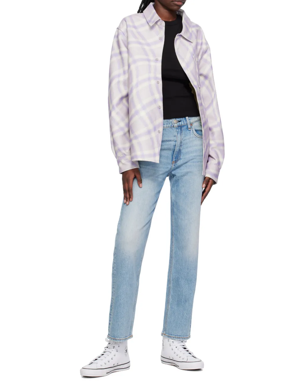 Round Head Strapped High-Top Casual Sneakers