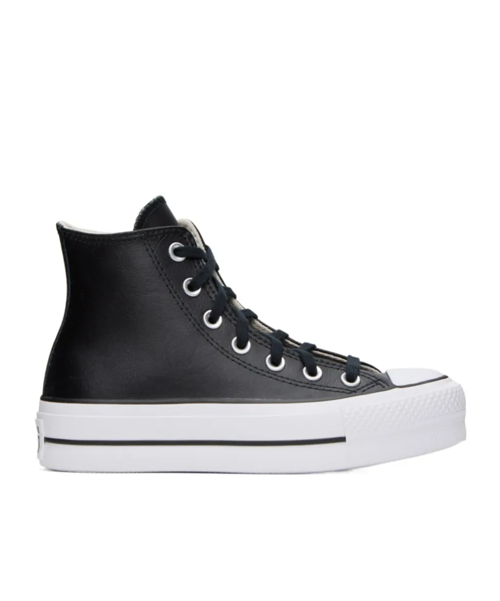 Round Head Lace High-Top Casual Sneakers