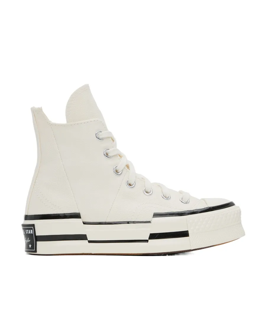 Chuck 70 Plus Egret High-Top Sneakers