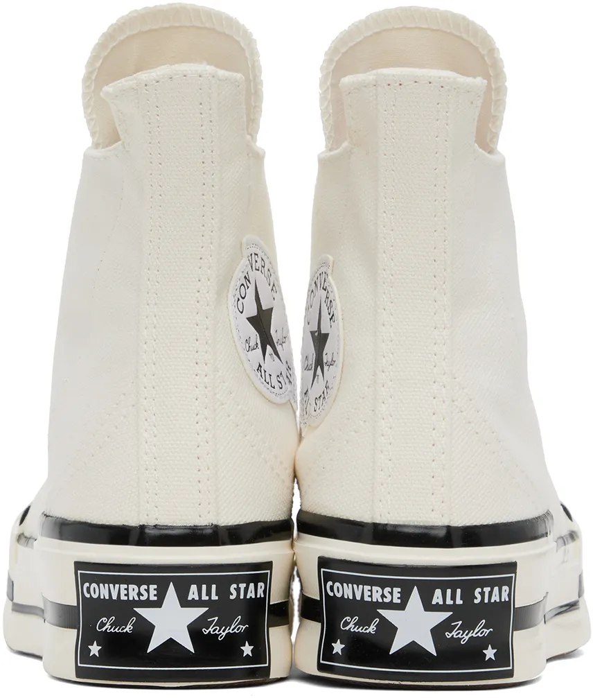 Chuck 70 Plus Egret High-Top Sneakers