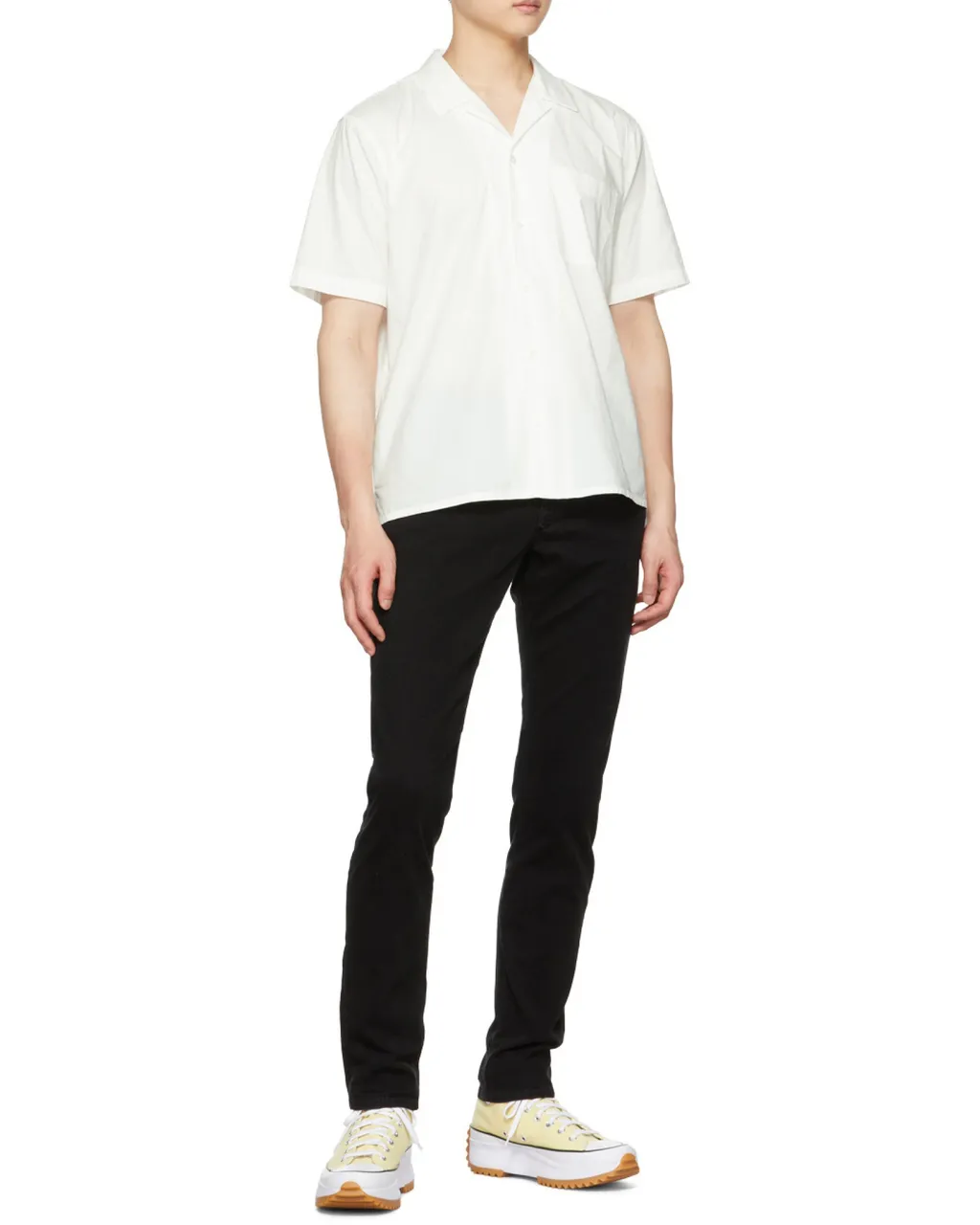High-Top Lace-Up Casual Sneakers