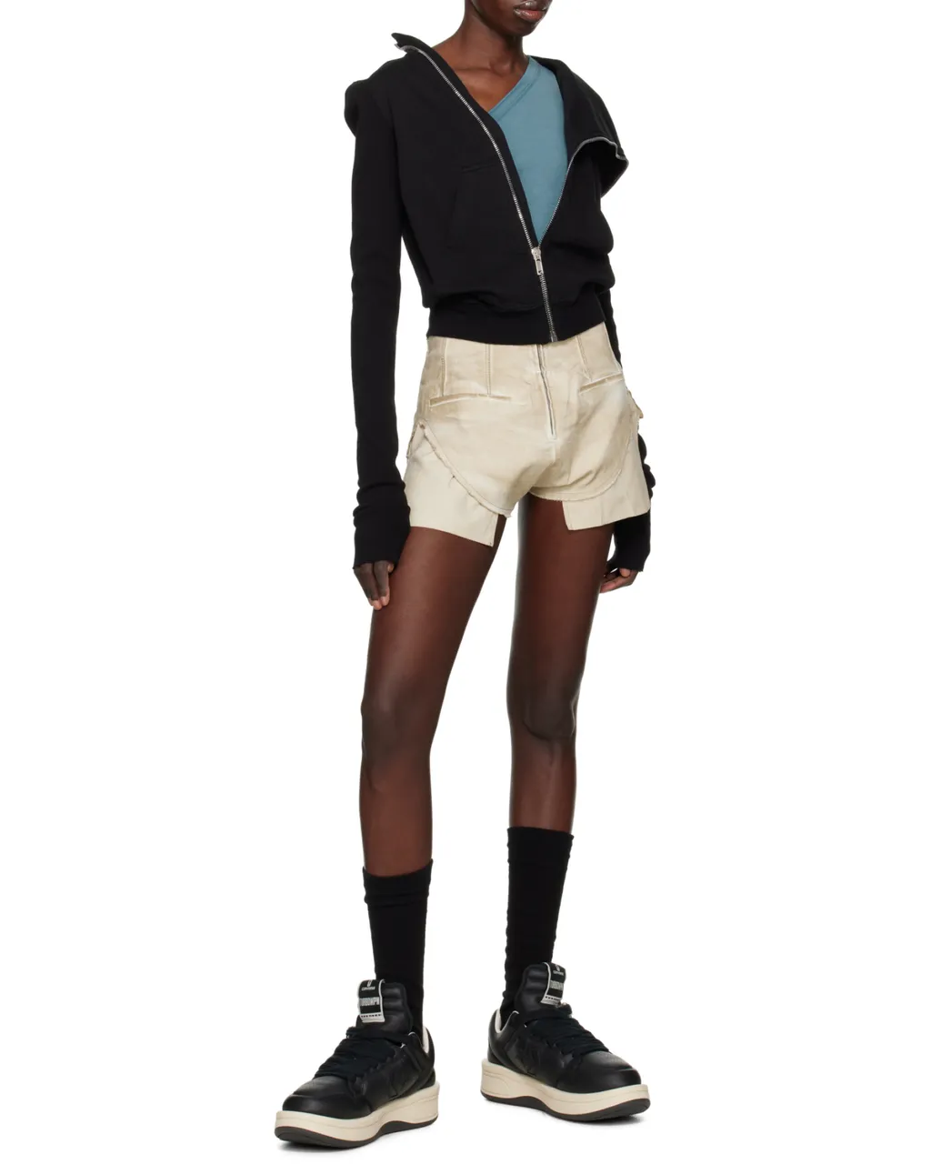 Rick Owens Drkshdw Lace-Up Sneakers