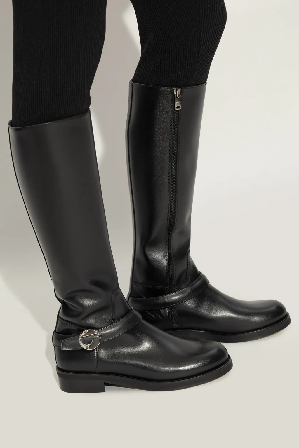 Buckle Strap Boots