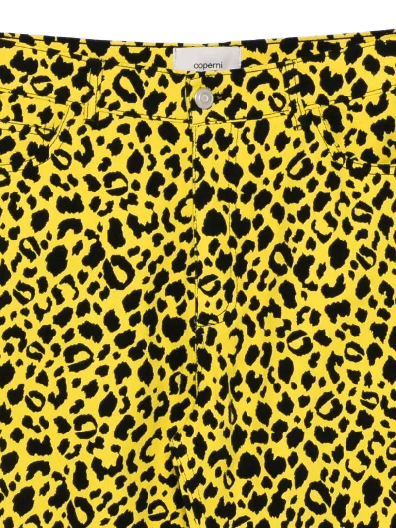 Leopard Print Jeans