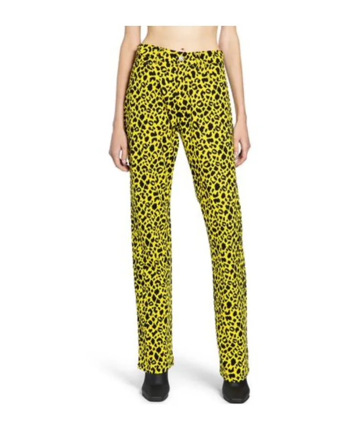 Leopard Print Jeans