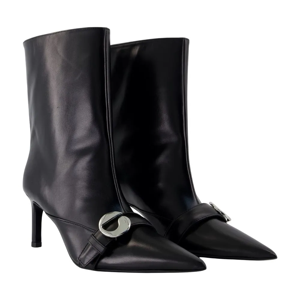 75Mm Belted Boots