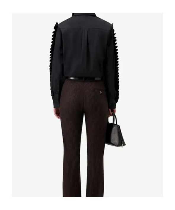Ruffle-Detailing Shirt