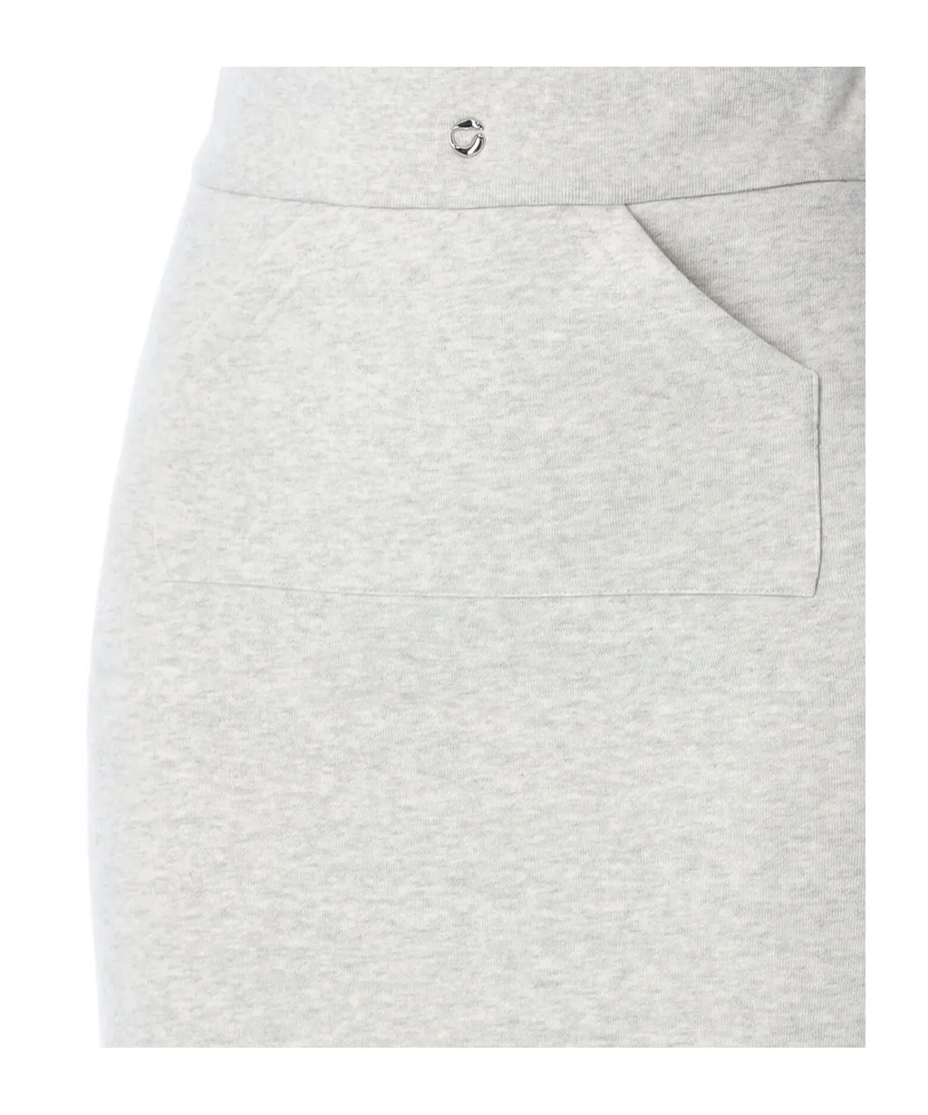 Slit-Detailed High-Waist Maxi Skirt