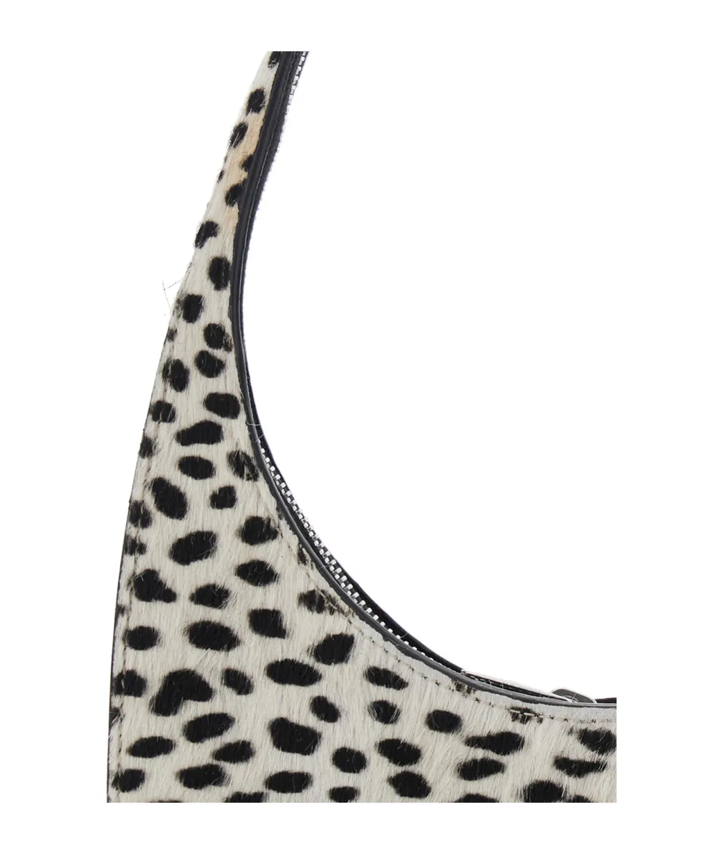 Soft Swipe Leopard Printed Shoulder Bag