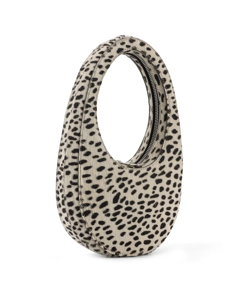 Leopard Print Swipe Bag