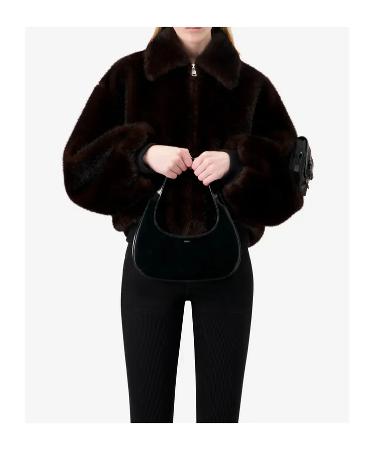 Sleeve Pocket Bomber Jacket