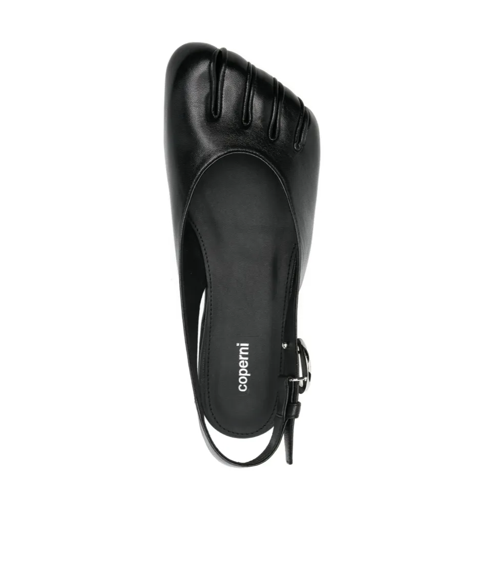 Slingback Toe-Cap Pumps