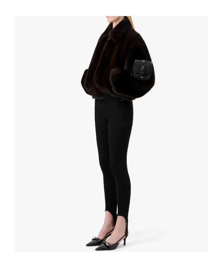 Faux Fur Bomber Jacket