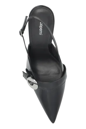 110Mm Slingback Pointed-Toe Pumps