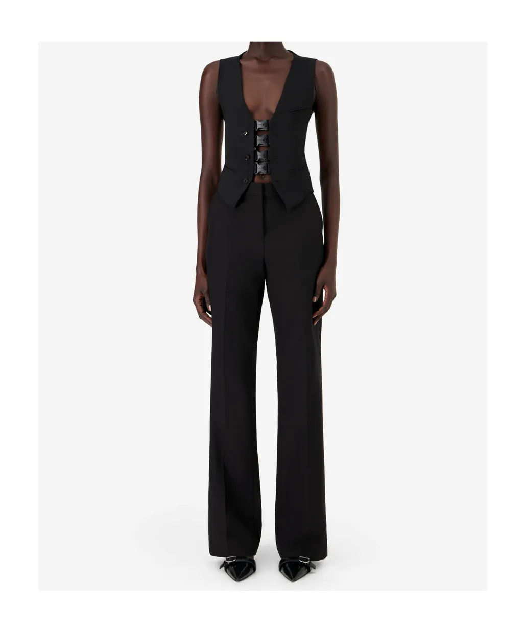 Buckle-Fastening Waistcoat