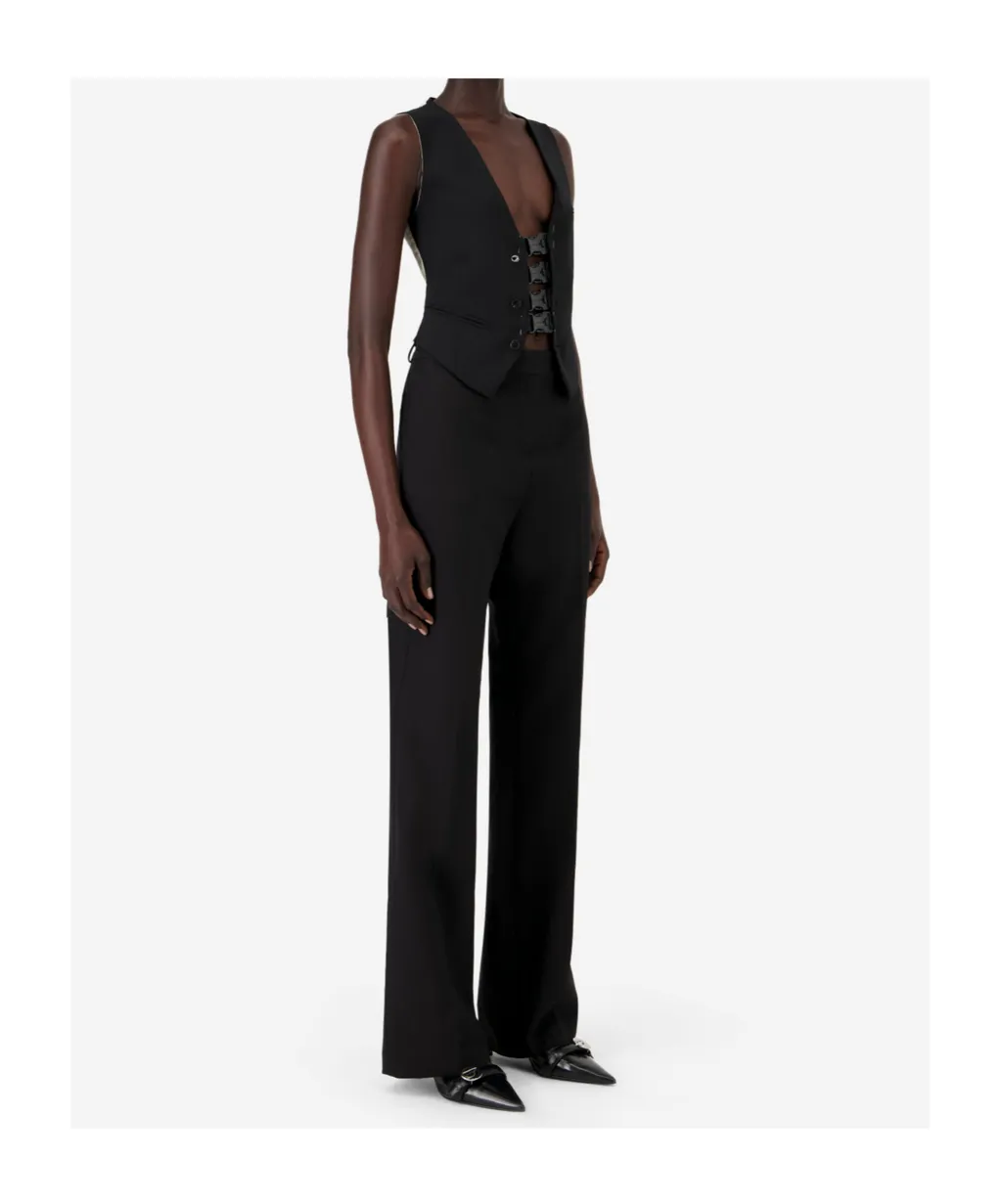 Buckle-Fastening Waistcoat