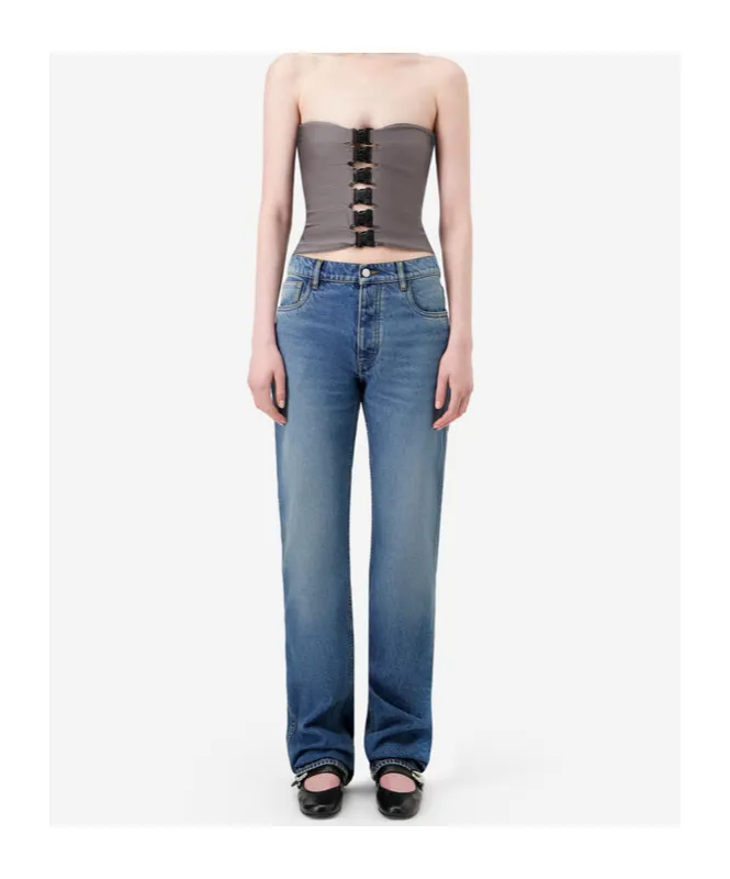 Multi Buckle Top
