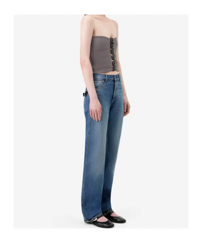 Multi Buckle Top