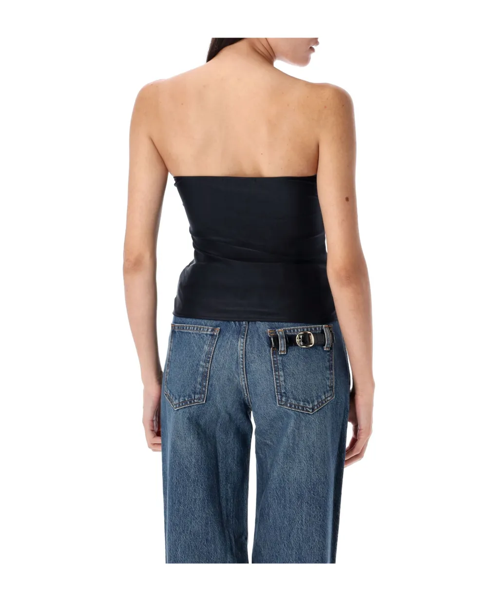Multi-Button Corset Top