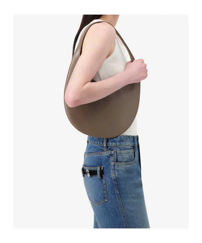 Swipe Leather Shoulder Bag