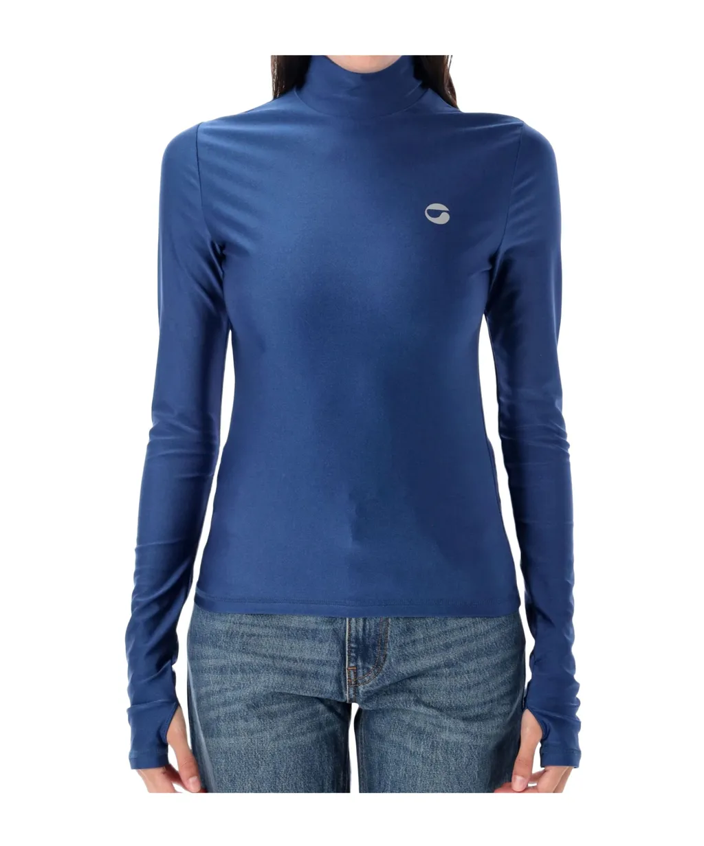 Tight High Neck Top
