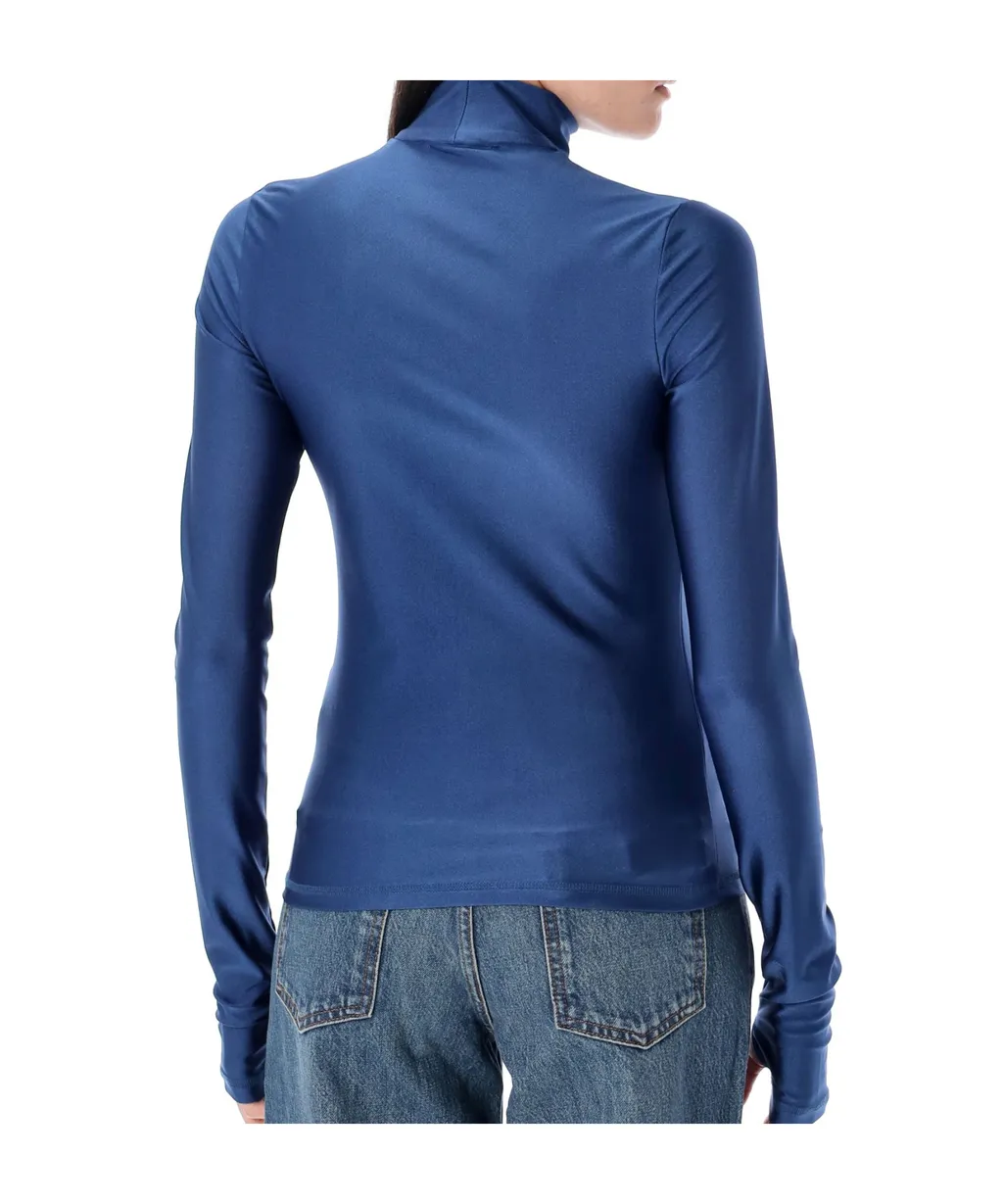 Tight High Neck Top