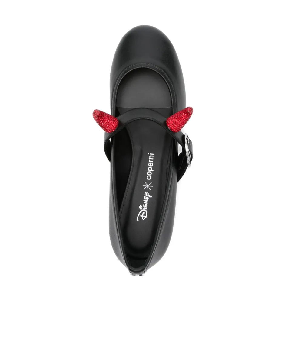 X Disney Horn Embellished Ballet Flats