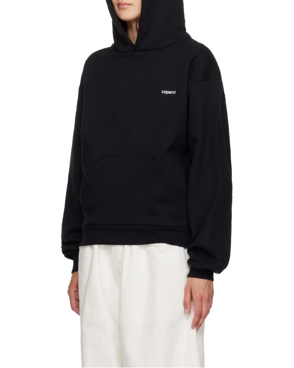 Horn Logo Embroidered Hoodie