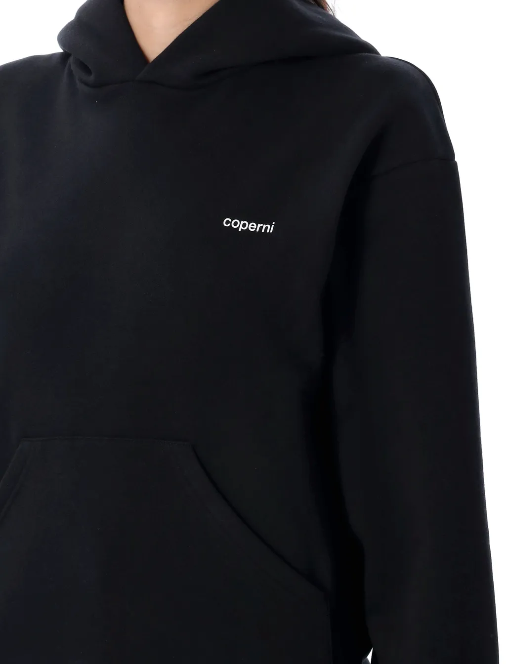 Horn Logo Embroidered Hoodie