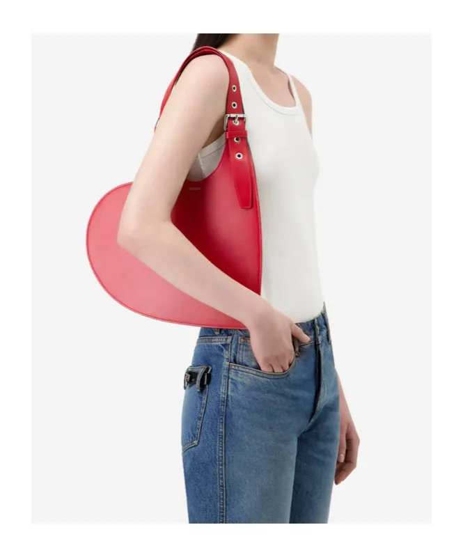 Belt Heart Tote Bag