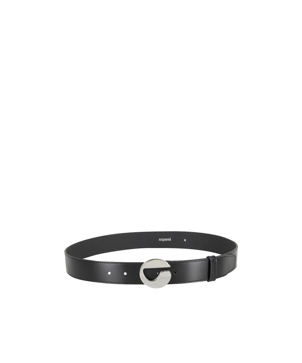 Logo Plaque Buckle Belt