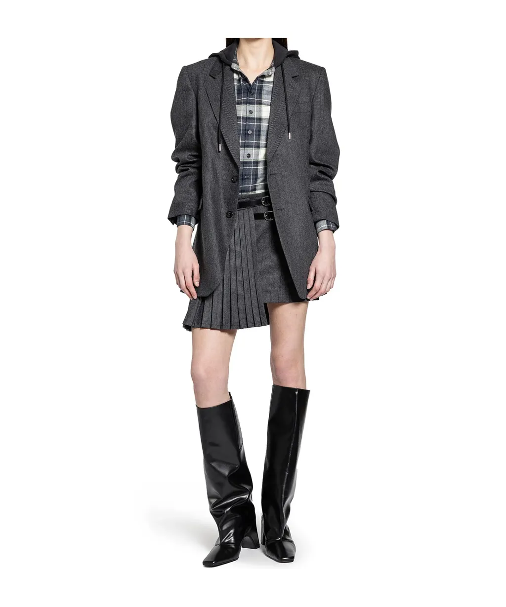 Single-Breasted Long Sleeve Suit Jacket