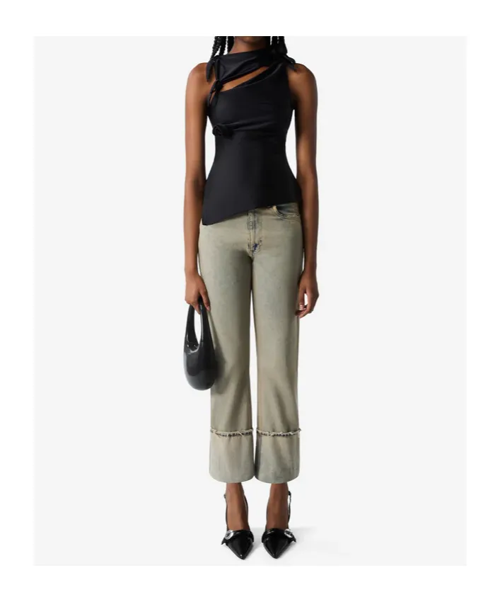 Asymmetric Flower Top
