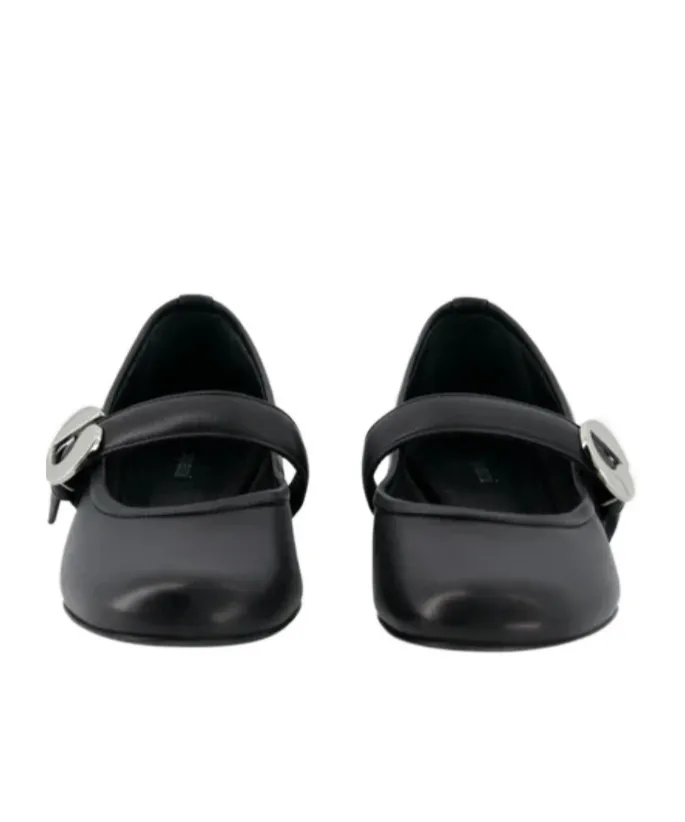 Ballerina Belt Flat Shoes