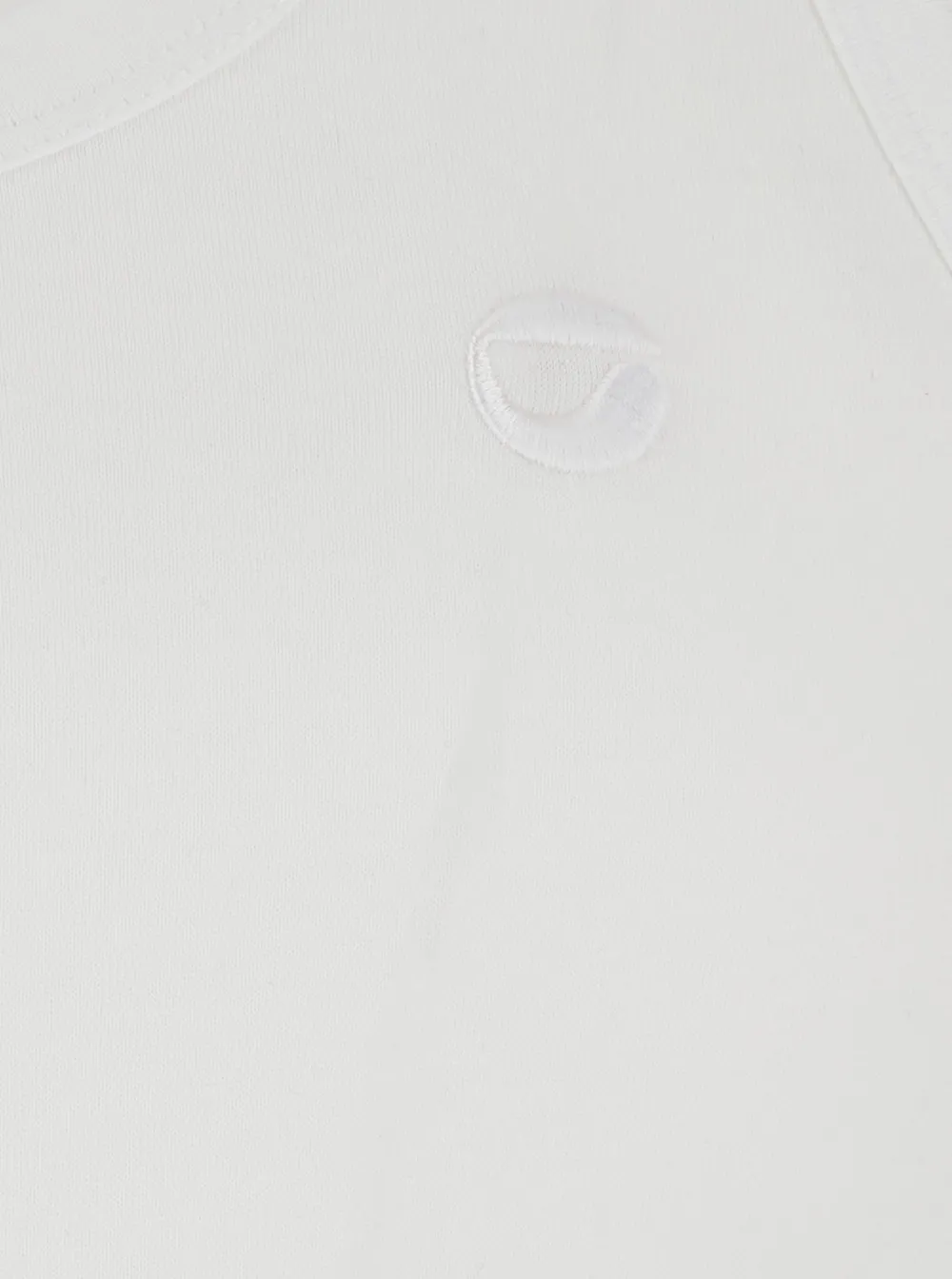 Embroidered-Logo Lightweight-Jersey Top