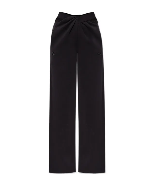Elastic Waist Casual Pants