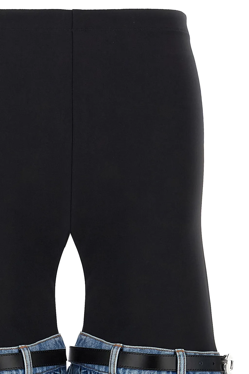 Hybrid Denim Flare Trousers