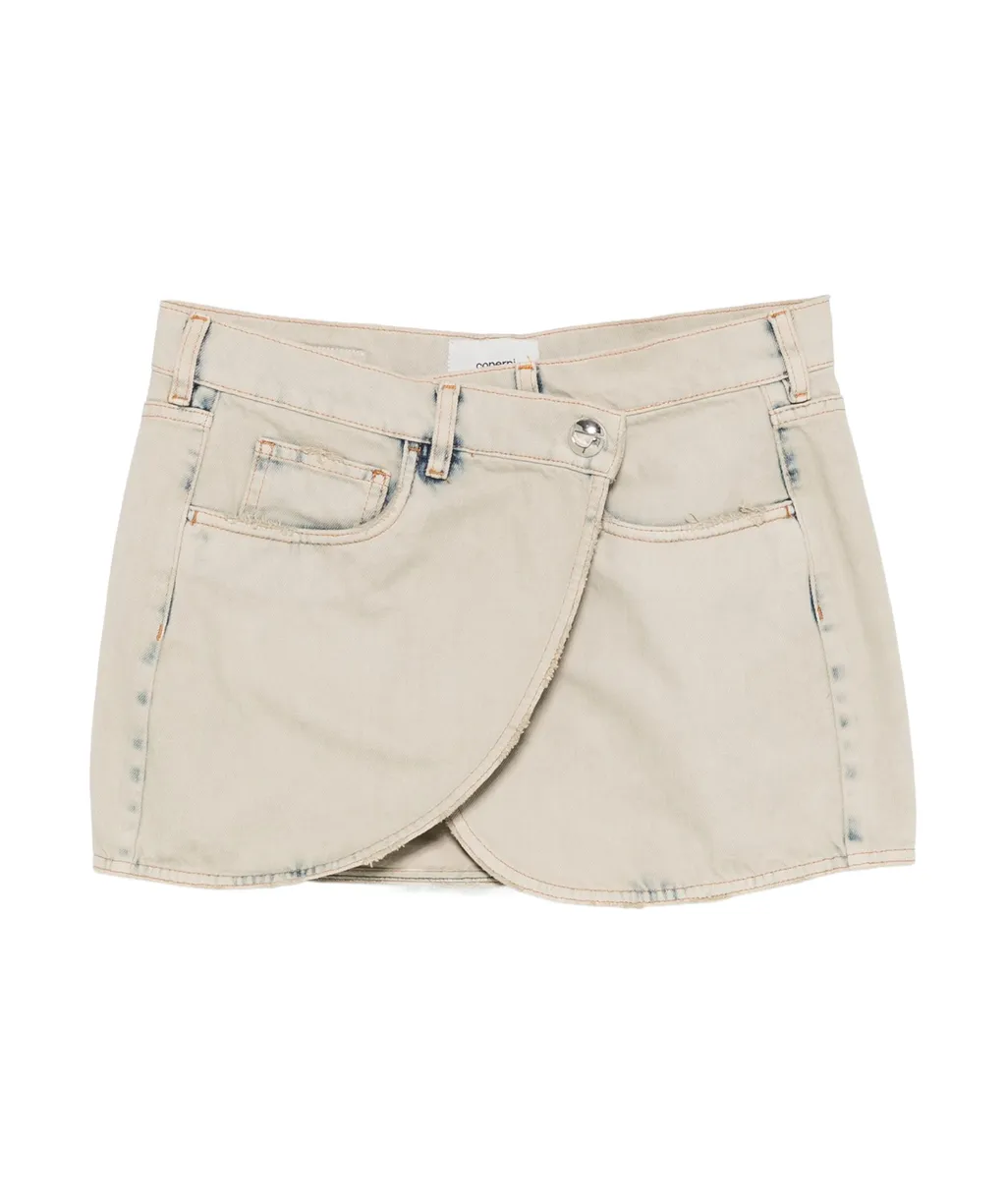 Denim Mini Skirt