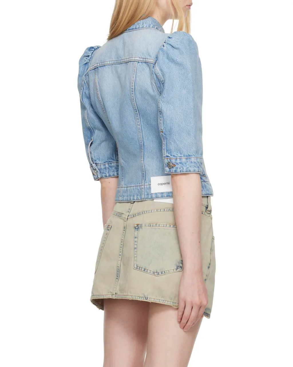 Half Sleeved Princess Denim Jacket