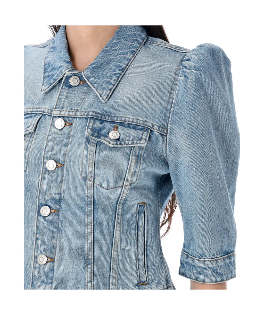 Half Sleeved Princess Denim Jacket