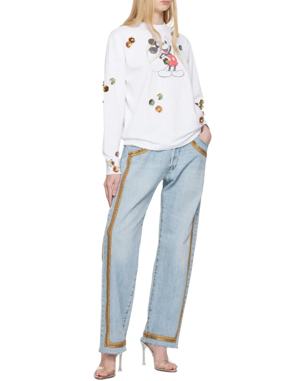 Mickey Embellished T-Shirt