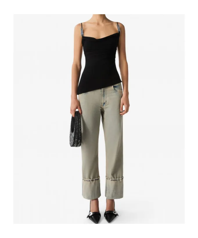 Draped Washing Clip Gala Top