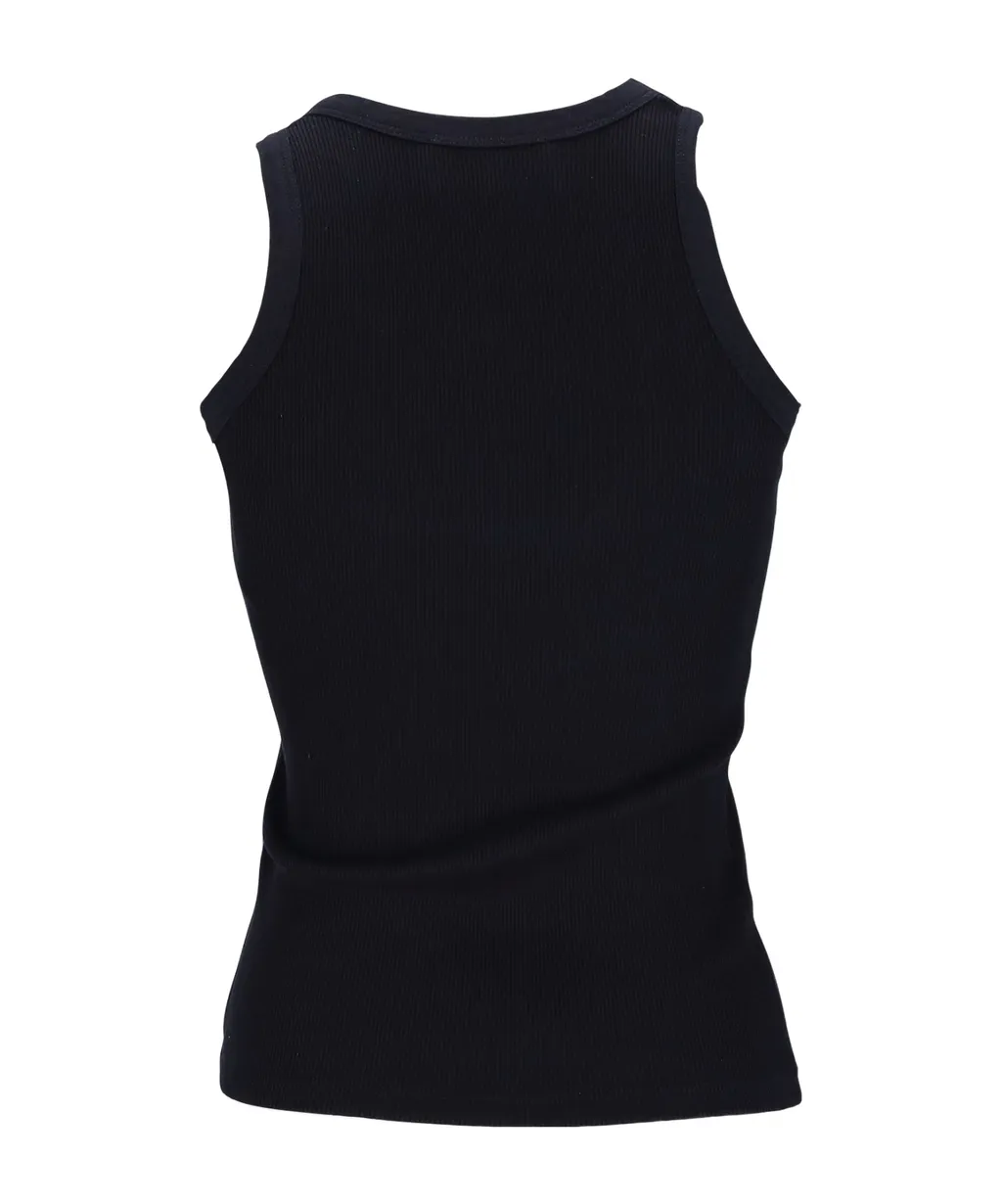 Washing Clip Rib Tank Top