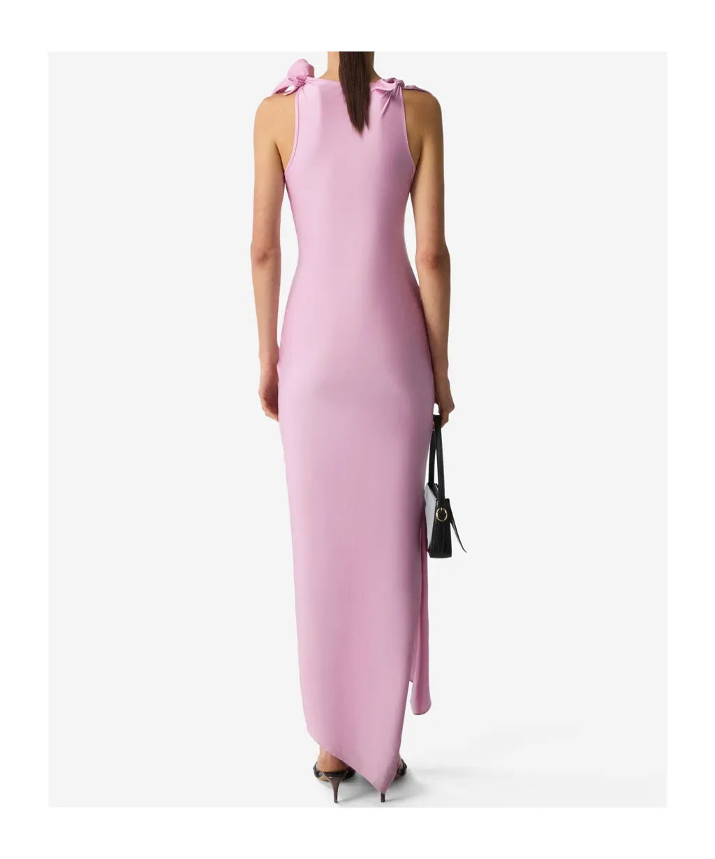 Asymmetric Flower Gown