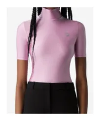High Neck Fitted Top