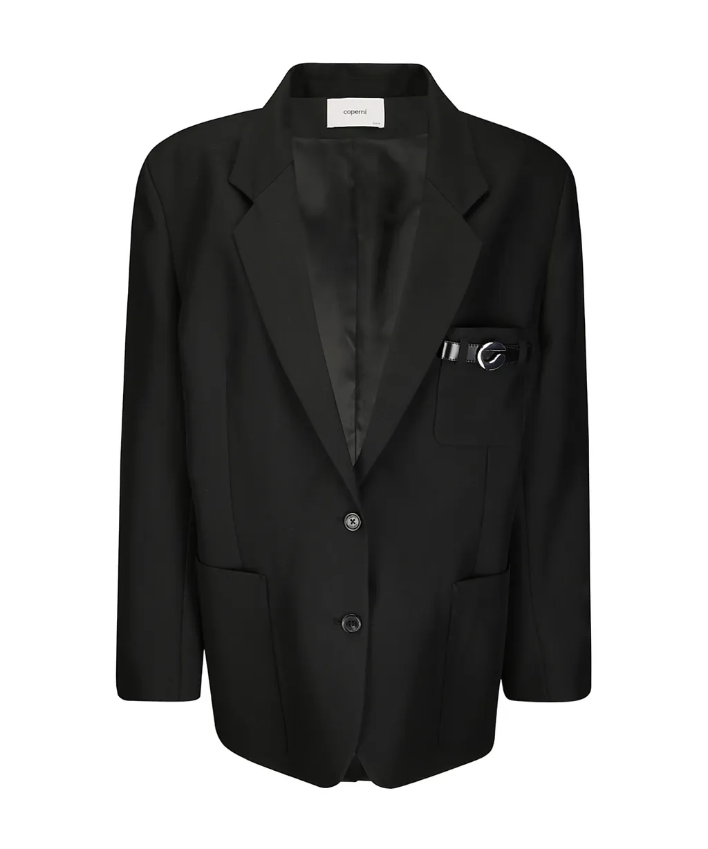 Belted Pocket Blazer