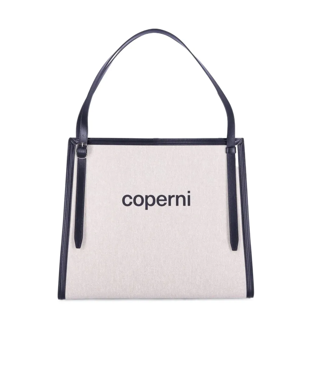 Branded Belt Tote Bag