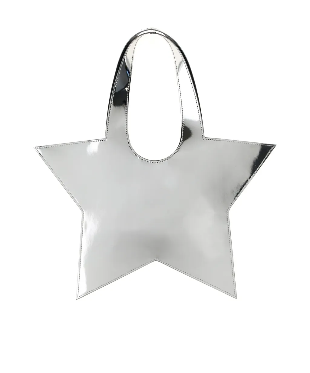 Mini Star Logo Debossed Tote Bag