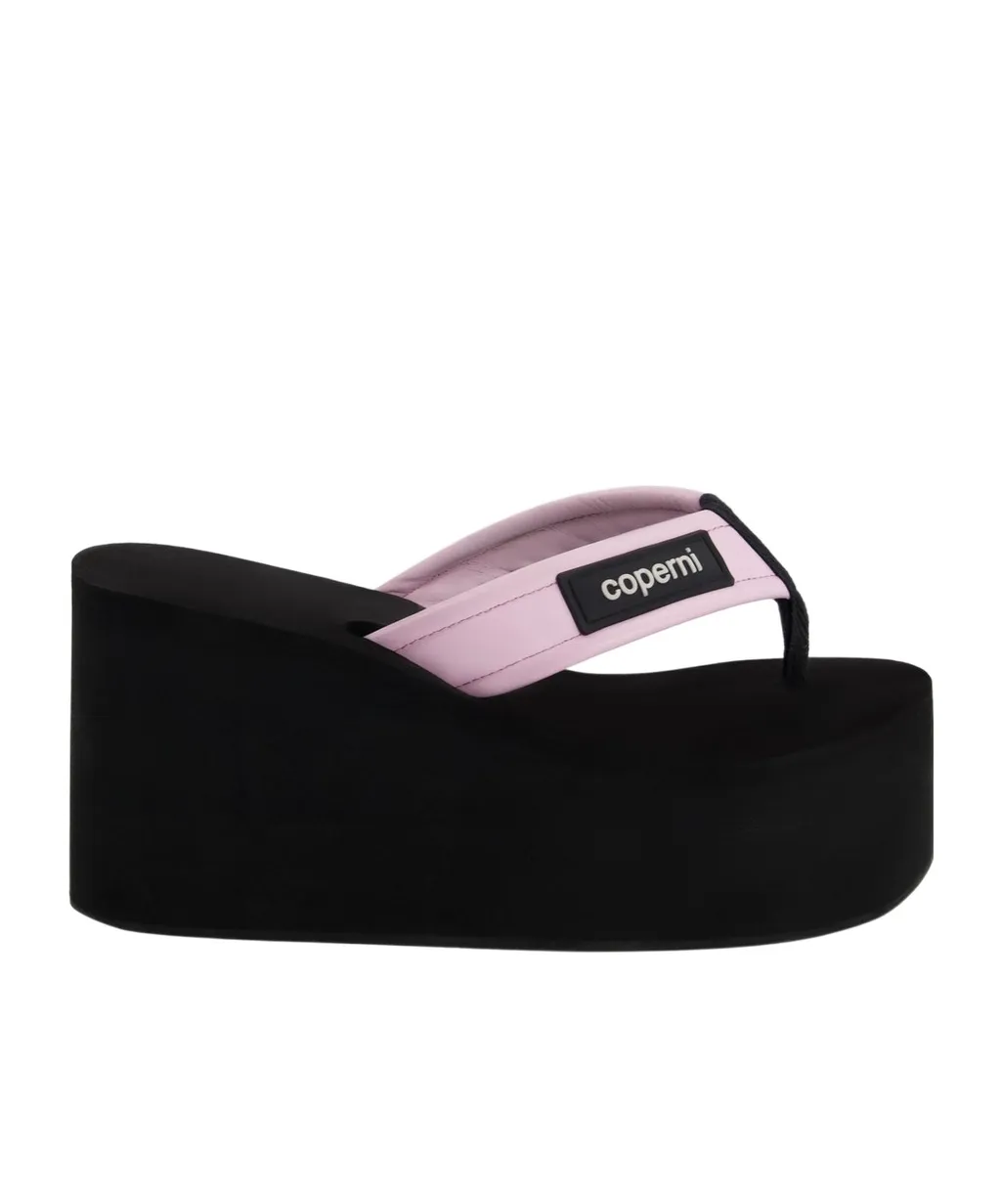 Branded Wedge Sandals