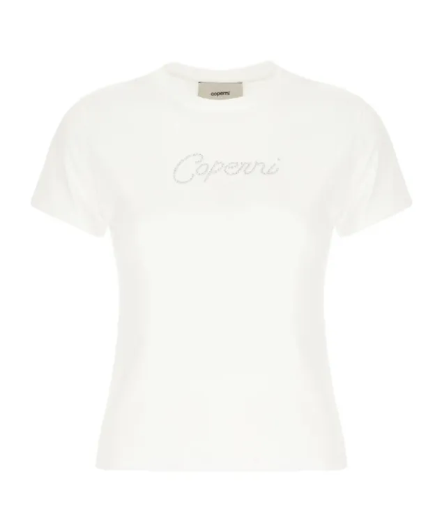 Logo Embellished Crewneck T-Shirt